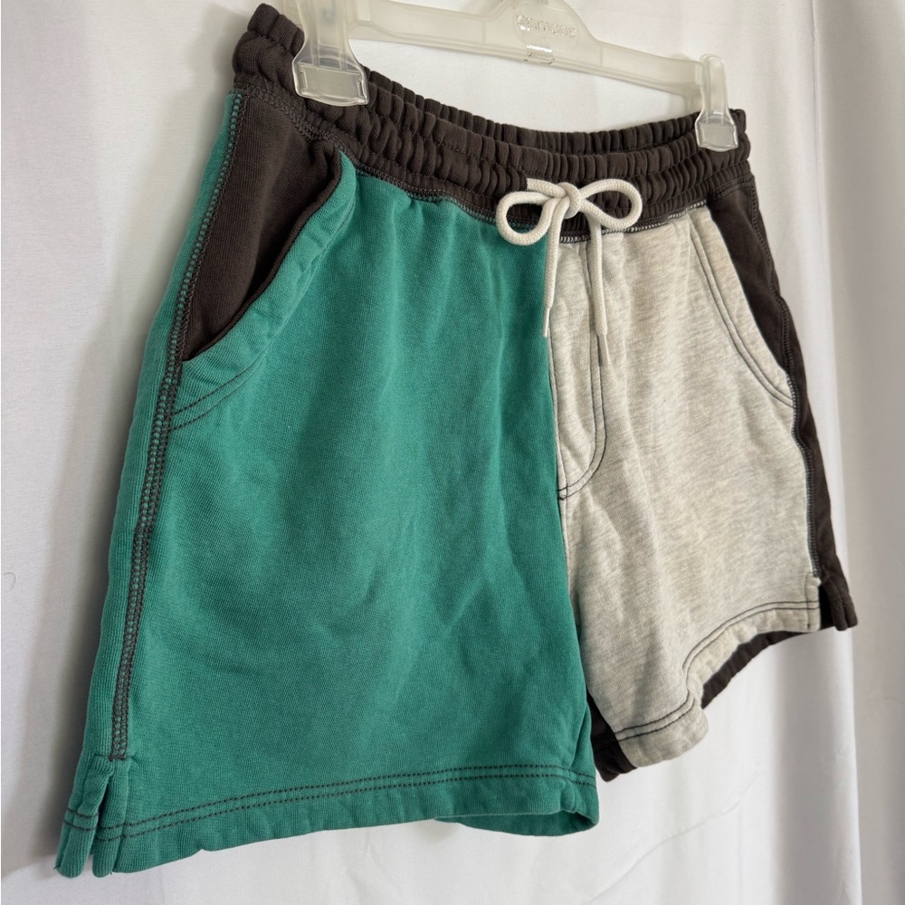 Urban Outfitters Teal and Gray Athletic Shorts